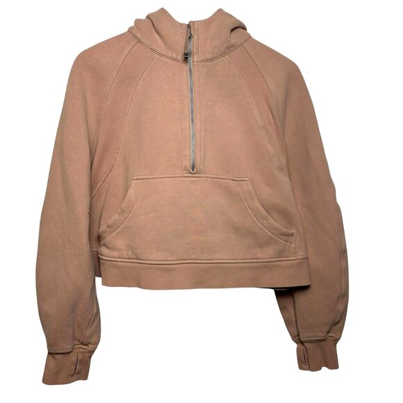 Lululemon Scuba Oversized Half-Zip Hoodie *Pink Clay - Picture 2 of 9